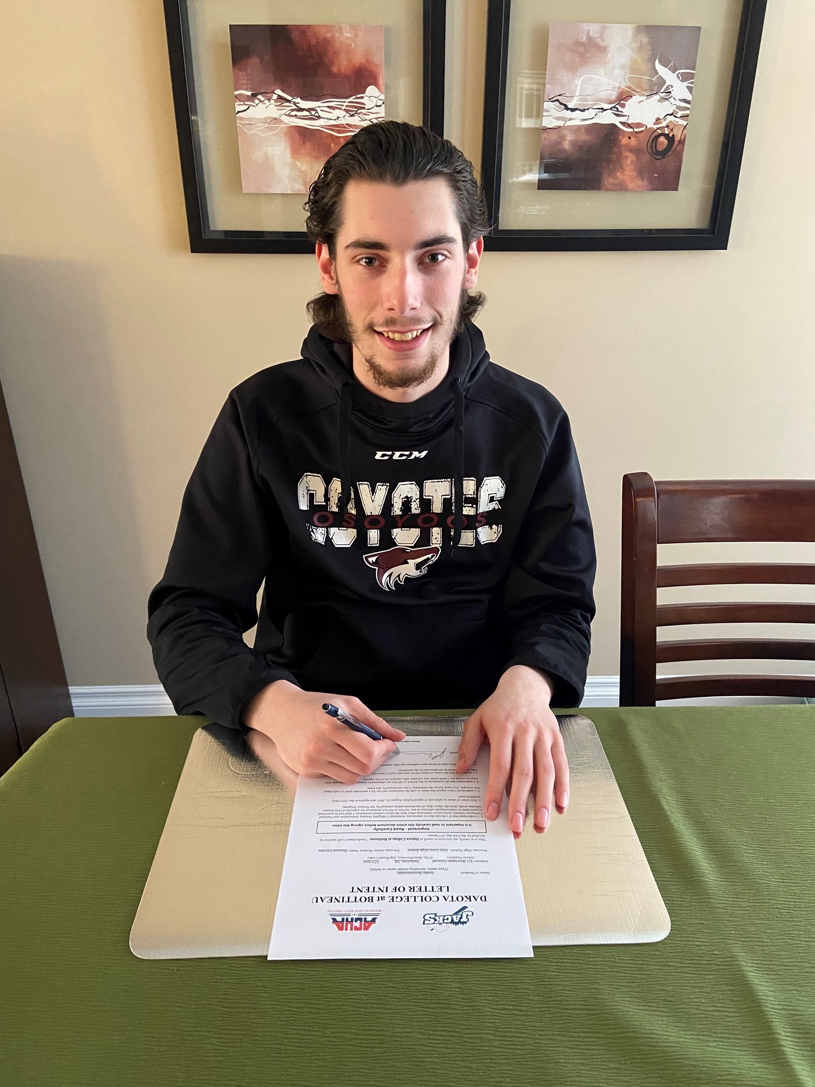Berschiminsky Coming to DCB from KIJHL