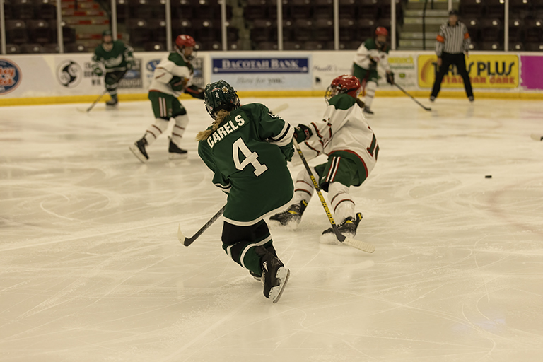 Ladyjacks Drop Tight Games to Cougars