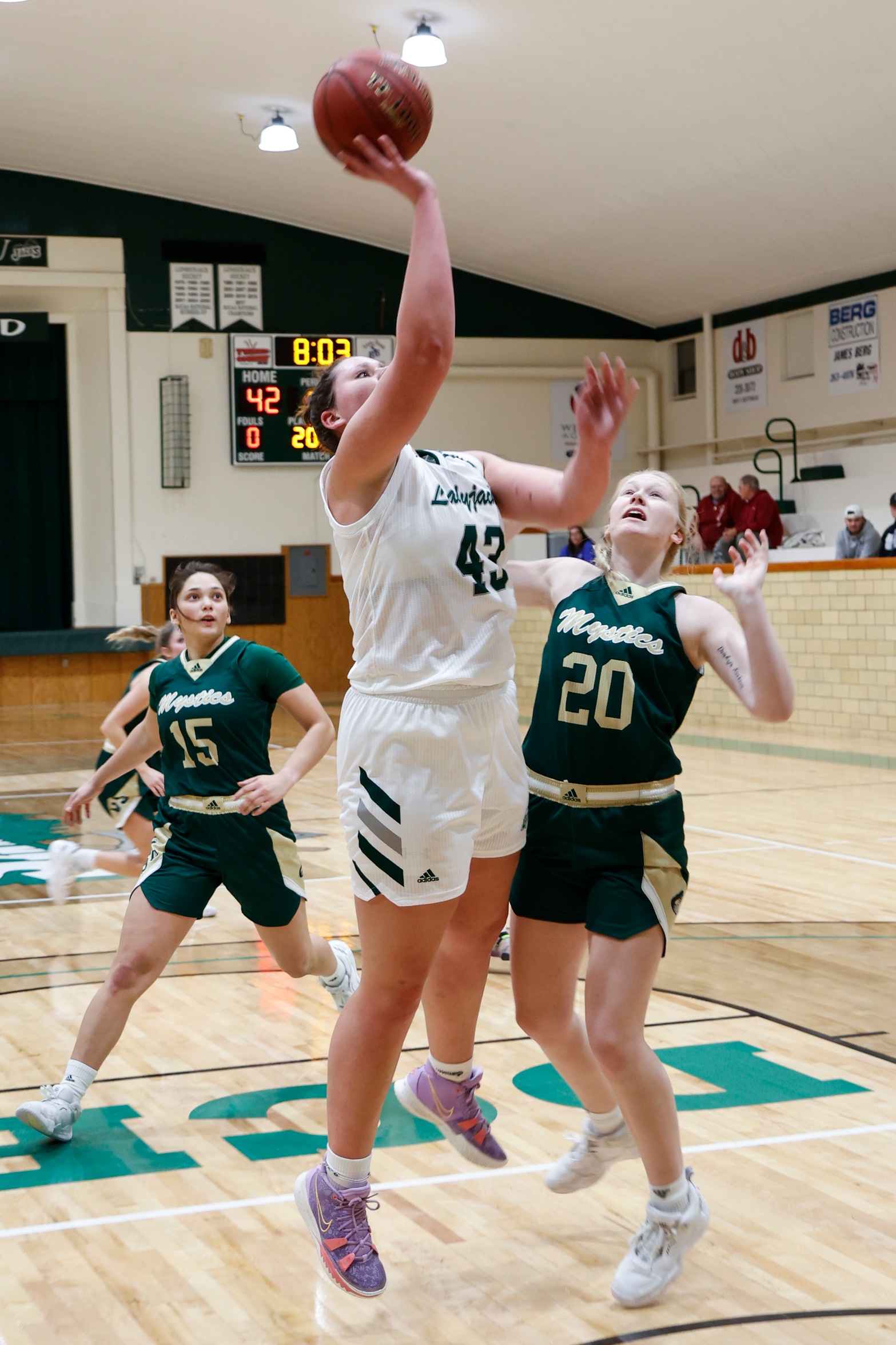 Ladyjacks Sweep Season Series